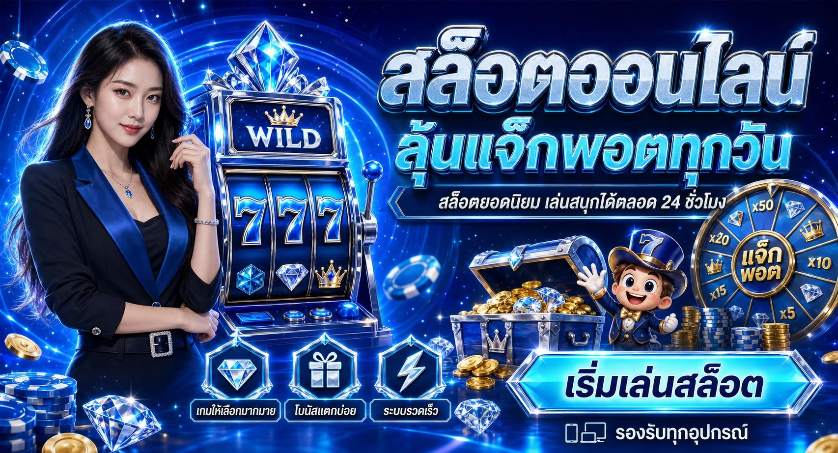 ค่ายเกมสล็อตชั้นนำ PG Slot JILI Joker บนเว็บ VODKAFUN